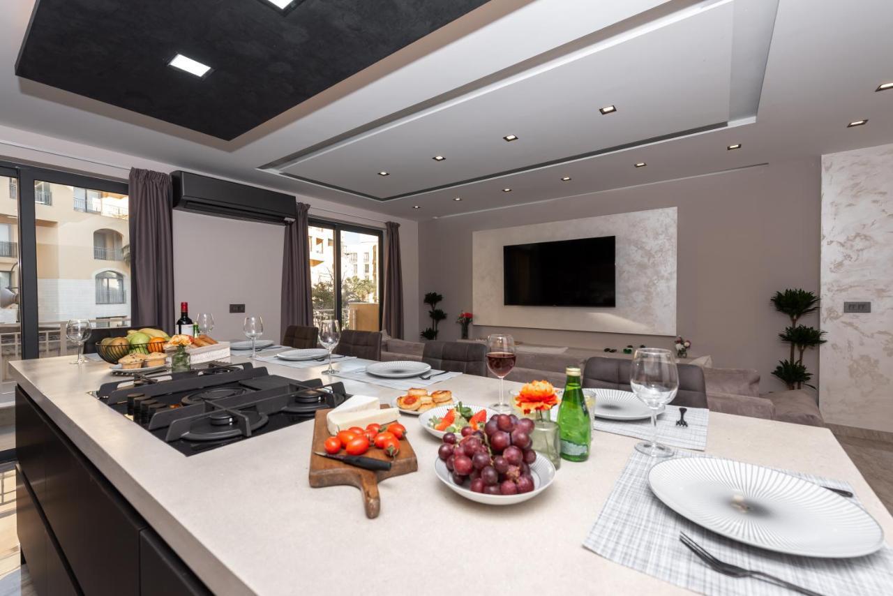 Saint Julian's Luxury 2 Bed Apartment In The Heart Of St Julians מראה חיצוני תמונה